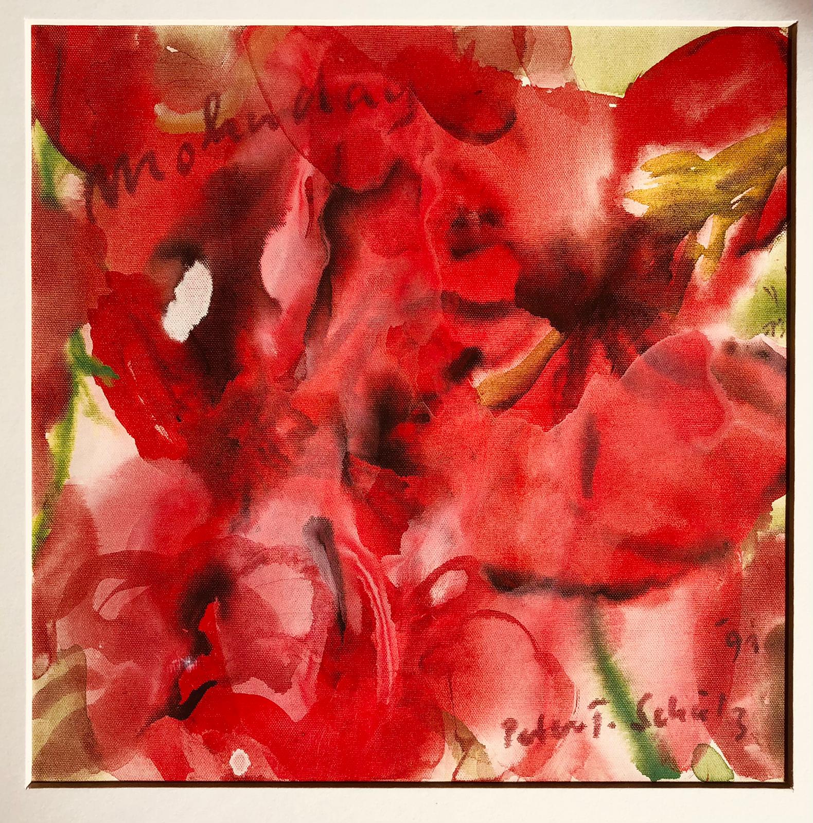 Irmi Anders - ANDERSbemalt Mohn Peter T. Schulz